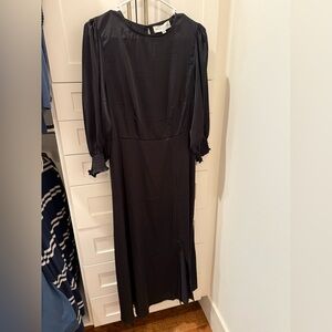Chic Black Long Sleeve Dress